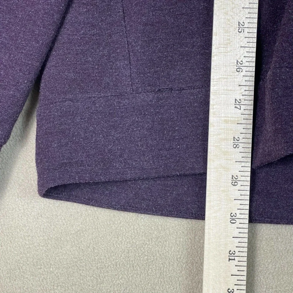 Nike Sweatshirt‎ Adult Large Purple Full Zip Training Jacket Big Swoosh Mens